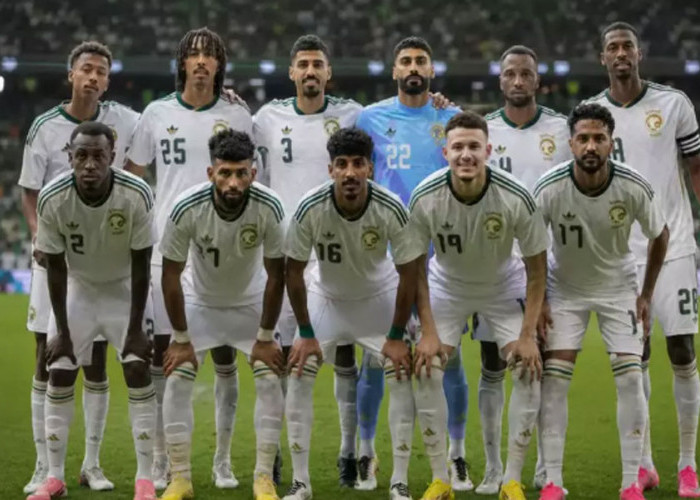 Babak Pertama Laga Arab Saudi vs Uruguay, Skor 1-0