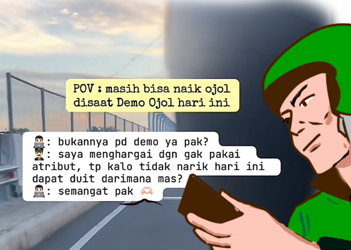 Trik Ojol Tetap Onbid Tanpa Jaket Atribut, Pertaruhan Solidaritas Saat Teman Demo dan Nafkah Buat Anak Bini