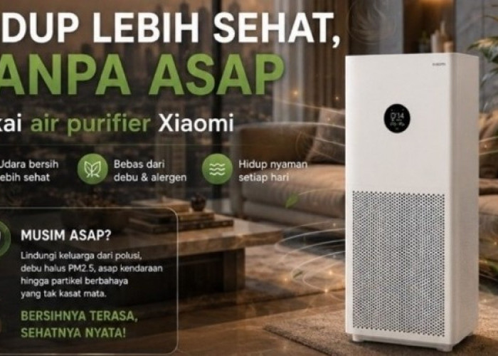 Jangan Asal Murah! Ini Rekomendasi Air Purifier Berkualitas yang Ampuh Menyaring Asap di Dalam Rumah