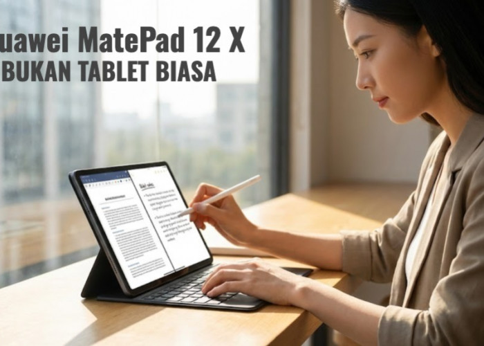Huawei MatePad 12X 2026 Dirancang Bukan Tablet Biasa, Ini Alasannya