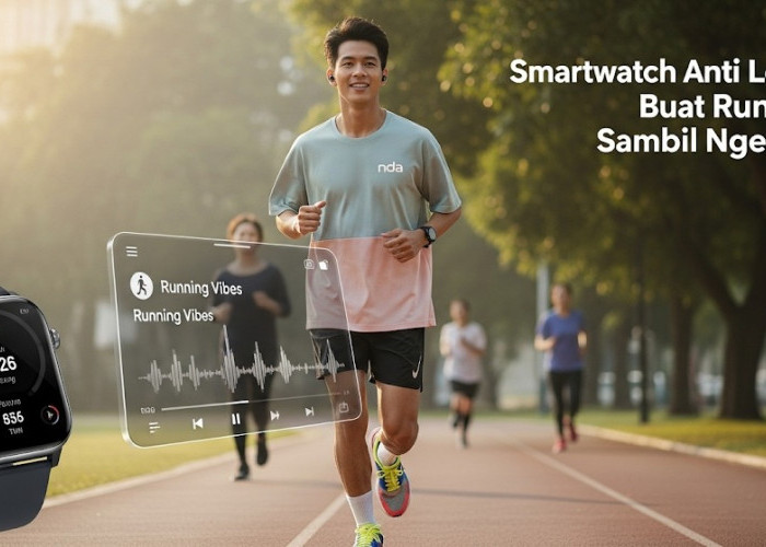 Smartwatch Generasi Terbaru di Pertengahan Tahun 2025, Anti Lemot Buat Running Sambil Ngebeat!