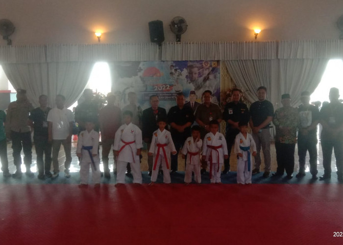 125 Karateka Berkompetisi di Camat Sako Palembang Karate Cup