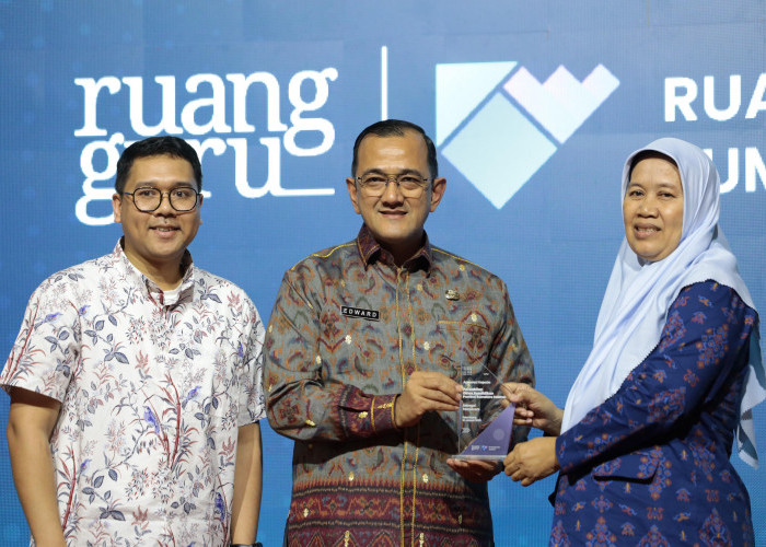 Sekda Sumsel Hadiri Ruangguru Summit 2025, Apresiasi Upaya Peningkatan Kualitas Pendidikan