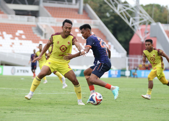 Hasil Pertandingan Derby Sumsel Berakhir Imbang 1-1, Perjuangan hingga Menit Akhir Samakan Kedudukan 