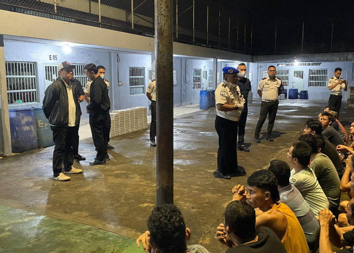 Kamar Narapidana di Lapas Pakjo Palembang Dirazia, Antisipasi Barang Terlarang Masuk Rutan 