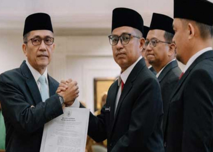 Ratu Dewa Minta Pejabat Baru Langsung Turun ke Lapangan, Usai Lantik Kepala Dinas dan Direksi Perumda 