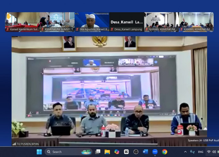 Perkuat Reformasi Hukum Daerah, Kemenkum Sumsel Matangkan Persiapan Validasi Sanggah IRH 