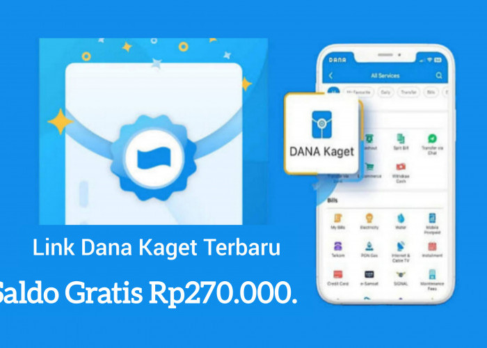 Klaim Sekarang! Link DANA Kaget Berisi Saldo Gratis hingga Rp210.000 Cuma Hari Ini