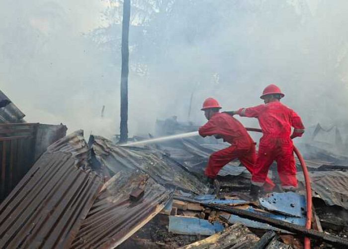 Tim Damkar Pertamina EP Zona 4 Sigap Bantu Padamkan Kebakaran Rumah Warga di Muara Enim dan Prabumulih
