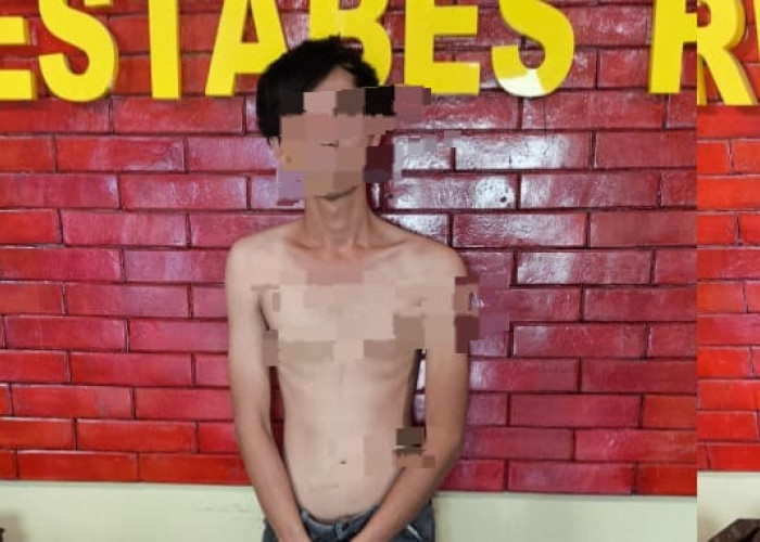 Beringas Tak Diberikan Uang Pemuda di Palembang Tega Aniaya Ibu Kandung, Kini Diserahkan ke Polisi 
