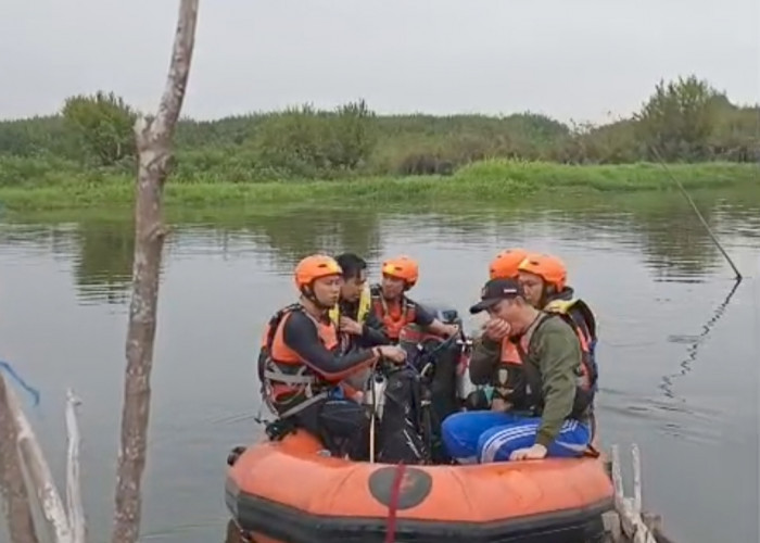 Pemancing Asal Palembang Tenggelam di Sungai Desa Burai Ogan Ilir, Perahu Terbalik & Tak Bisa Berenang 