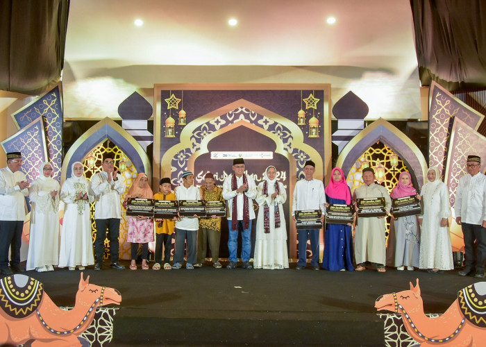 PT Pusri Palembang Gelar Safari Ramadan, Tebar Kebaikan Dengan Berbagi ke Masyarakat