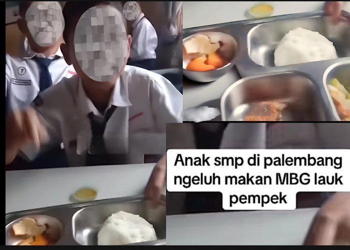 Siswa SMP di Palembang Komplain Menu MBG, Netizen Malah Debat Pergedel Makanan Bergizi