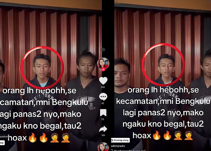 Beredar Video Korban Begal Ngaku Mengarang Cerita Bohong Dirampok Dibawah Jembatan Tol Desa Lagan Bengkulu 