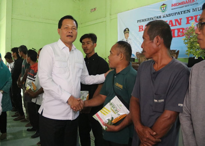 Kelompok Tani Dapat Bantuan Pupuk 127,2 Ton