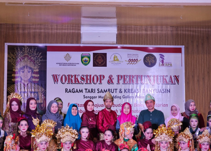 Sanggar Musi Sukses Gelar Pertunjukkan Tari Sambut dan Kreasi Banyuasin, Kepala BPK Wil VI Beri Apresiasi