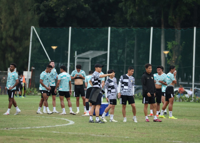 Timnas Indonesia Gelar Latihan Perdana Persiapan Kualifikasi Piala Dunia 2026, Empat Pemain Masih Absen