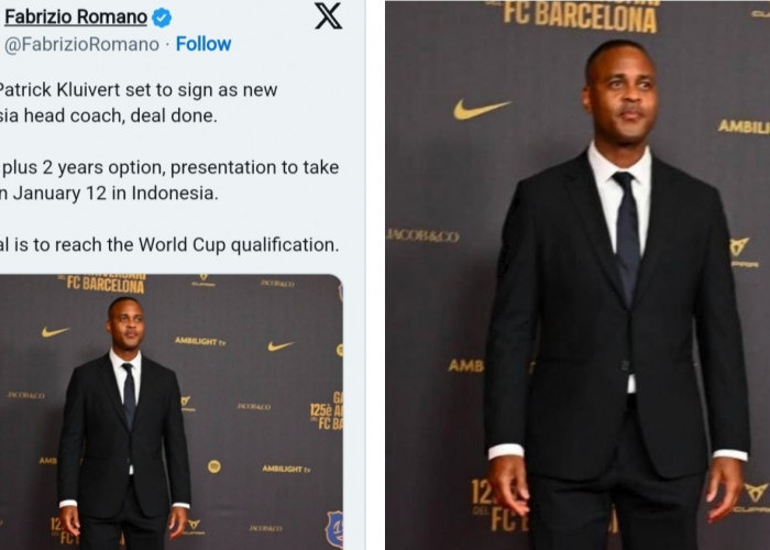 Pakar Transfer Dunia Fabrizio Romano Pastikan Patrick Kluivert Gantikan Shin Tae-yong, Kontrak Hingga 2 Tahun?