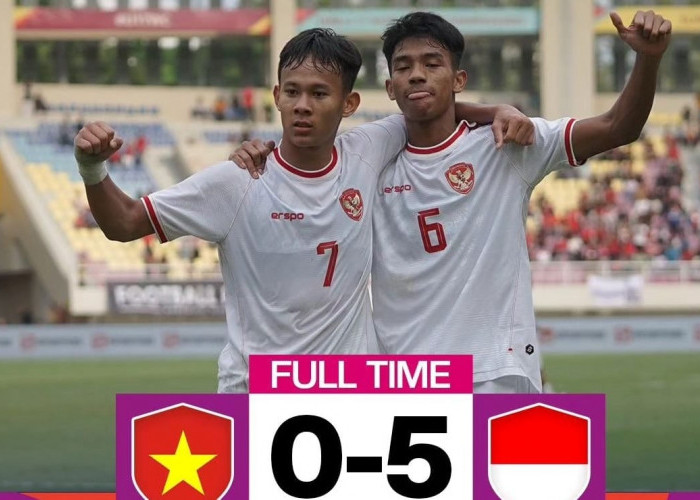 Skor Timnas U-16 Vs Vietnam U-16 Berakhir 5-0, Garuda Muda Bawa Indonesia Juara 3 Piala AFF U-16 2024