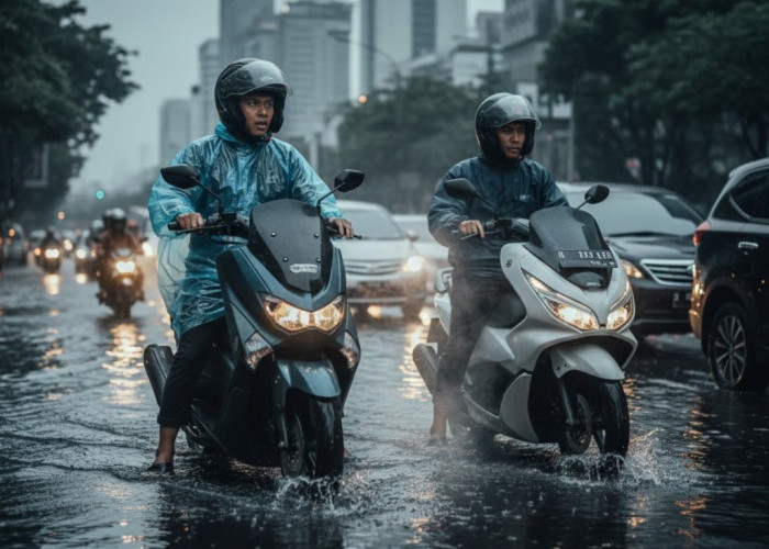 Duet Skutik Premium: Mesin NMAX Turbo atau PCX 160 yang Lebih Tahan Panas saat Banjir