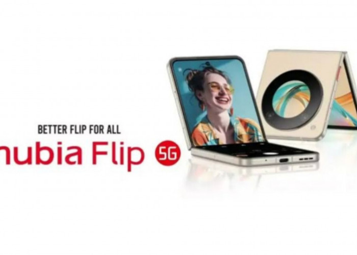 Nubia Flip 5G Mengusung Tampilan Layar Luas dengan Panel OLED Fleksibel 