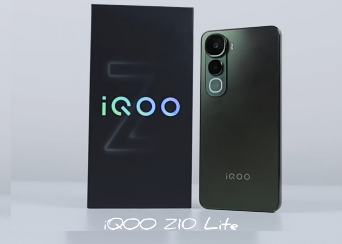 iQOO Z10 Lite Hadirkan Desain Modern dengan Layar AMOLED dan Kecerahan 1800 Nits