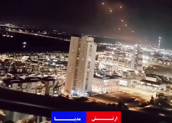 BALAS DENDAM, Rudal Iran Hantam Wilayah Pendudukan, Israel Dilaporkan Porak-Poranda 
