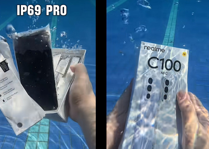 Tren Unboxing HP Tahan Air di Dalam Kolam, Netizen Kasih Pertanyaan Ulti: ‘Apa Chargernya Juga Aman?’  