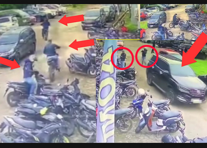 Sekaligus 3 Sepeda Motor Atlet Porprov Sumsel di Parkiran Hotel Gambo Sekayu Digasak Pelaku Curanmor