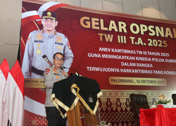 Tujuh Arahan Strategis Kapolda Sumsel Jadi Pedoman Operasional Triwulan IV