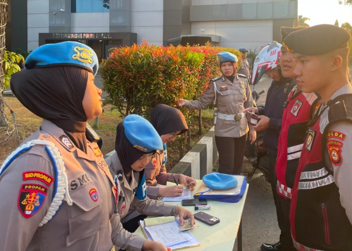 7 Polisi Langgar Aturan Saat Razia Internal, Propam Polda Sumsel Tegaskan Tak Ada Toleransi untuk Pelanggar
