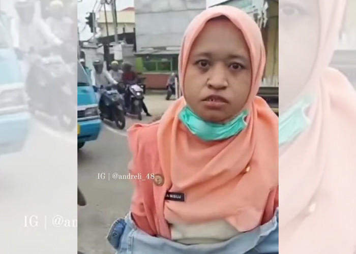 KONYOL! Ditegur Gegara Terobos Iring-Iringan Wapres, Wanita ini Malah Ngamuk, Netizen: THR Belom Turun?