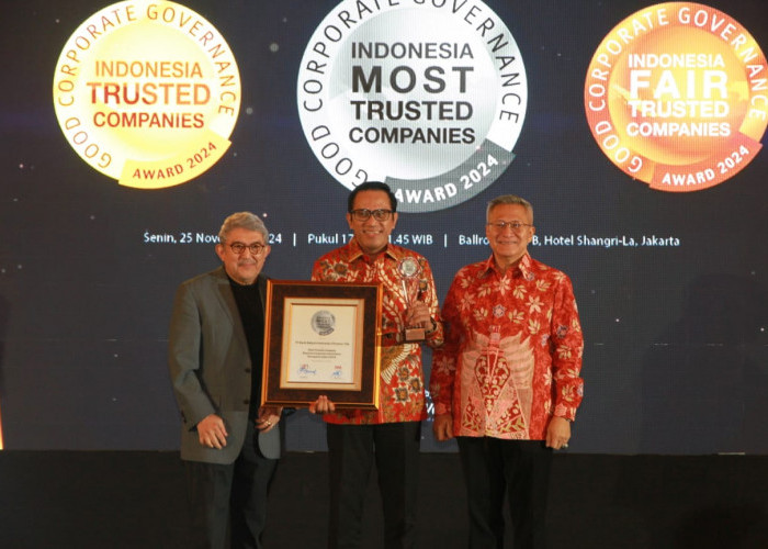 BRI Raih Penghargaan 'The Most Trusted Company' dalam CGPI 2024