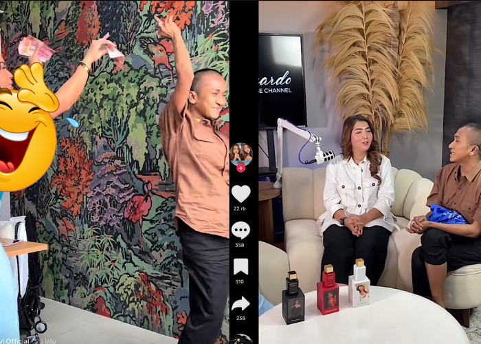 Rifin Dendeng Podcast Bersama Melaney Ricardo, Netizen Tak Sabar Lihat Tayangan Full