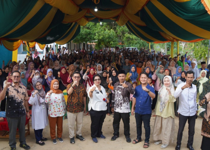 BPJS Kesehatan KC Palembang Gandeng Irma Suryani Sosialisasikan Program JKN di OKI