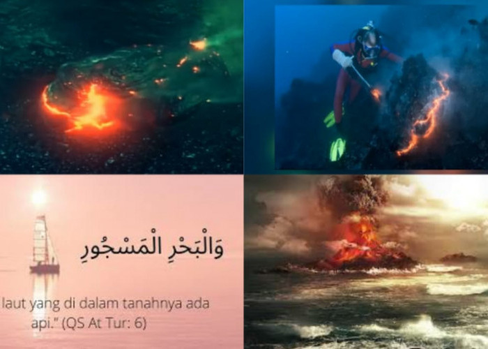 Allahuakbar, Gempar Temuan Api Didasar Laut, Disebutkan di Surah At Tur, Bukti Keajaiban Al Quran Makin Nyata