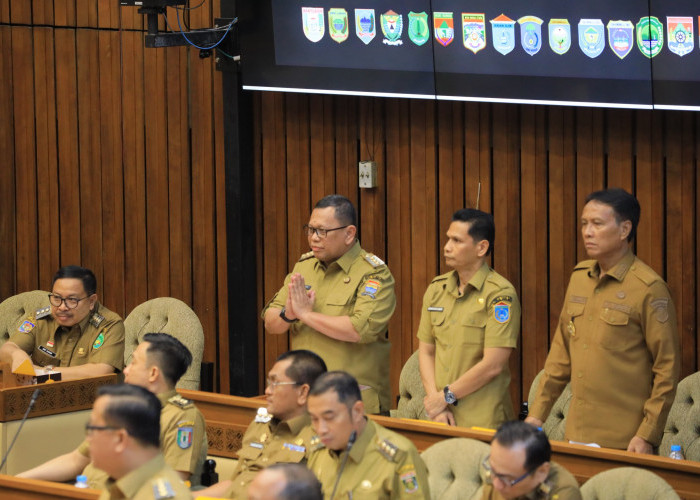 PJ Wako Damenta Hadiri Raker dan RDP, Palembang Siap Hadapi Pilkada Serentak 27 November 2024 