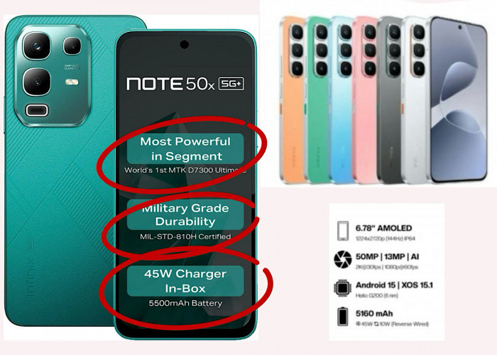 2 Hape Infinix Ini Beda Kasta Tapi Kok Beda Harga Tipis Banget, Mari Kita Bahas Infinix Hot 60 Pro Vs Note 50X