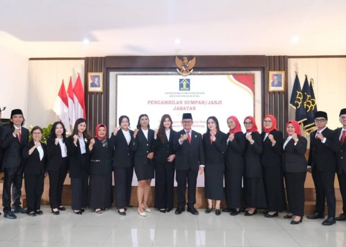 Kanwil Kemenkum Babel Kukuhkan 17 Notaris Tahun 2026