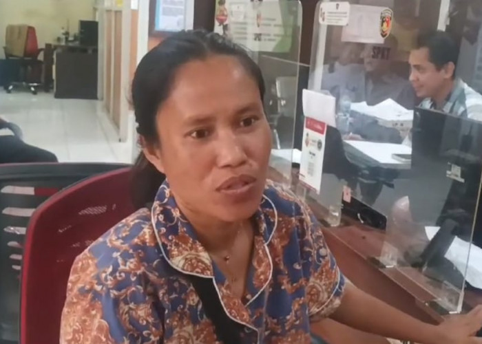 Tak Terima Diancam Tetangga Pakai Pisau, Emak-emak di Palembang Lapor Polisi 