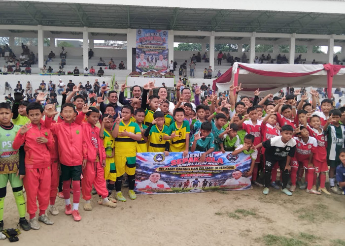 Gratis Tanpa Biaya! Turnamen Sepak Bola U-11 dan U-13 Lahat FC - Askot PSSI Palembang Membludak