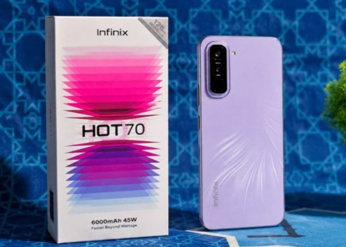 Infinix HOT 70 Tawarkan Layar 120Hz, Kamera 50MP, dan Fitur AI untuk Anak Muda Aktif