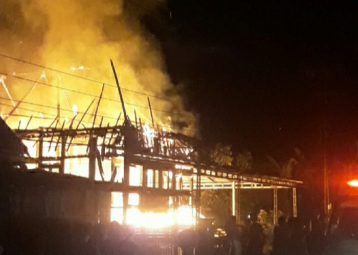 Musholah Nurul Amal Desa Pangkalan Lampam yang Terbakar Dibangun 2009, Digunakan Warga Belajar Ilmu Agama