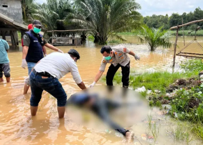 Desa Sungai Sodong OKI Heboh, Temukan Mayat Mengambang di Aliran Sungai