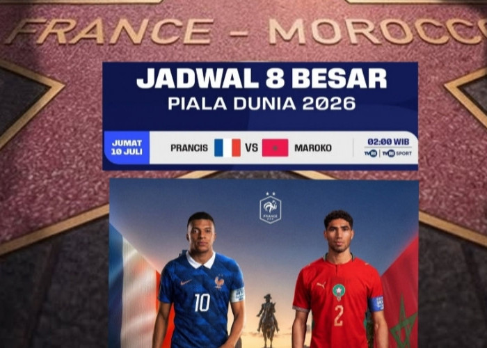 Prancis vs Maroko: Duel Hidup Mati! Nasib Afrika di Piala Dunia 2026 Ditentukan Dini Hari Ini Live TVRI 