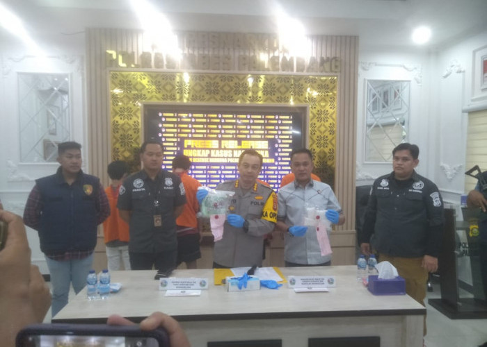 Sabu Asal Malaysia Gagal Beredar, 3 Kurir Asal Lampung dan Pengedar di Palembang Dibekuk 