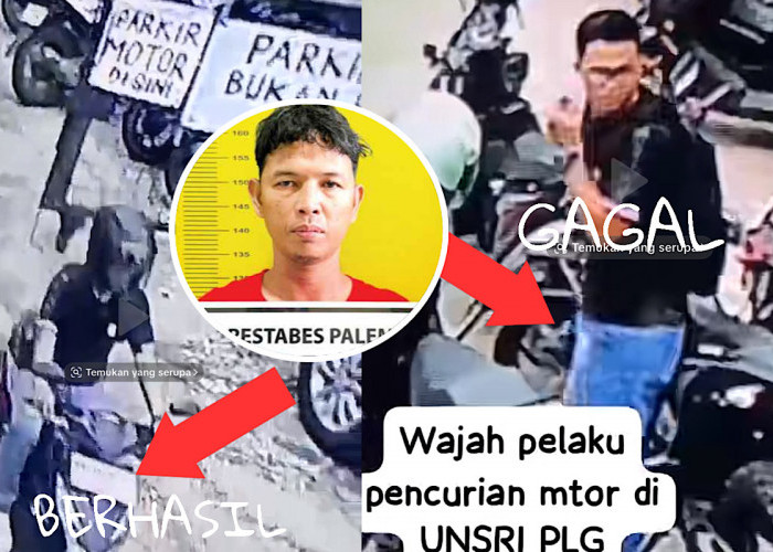 Terungkap, Akib Gagal Bawa Motor Trail di Parkiran Unsri Beralih ke Sepeda Motor Beat 