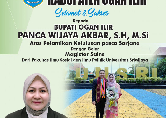 BAPENDA Ogan Ilir Mengucapkan Selamat kepada Panca Wijaya Akbar atas Pelantikan Kelulusan Pasca Sarjana
