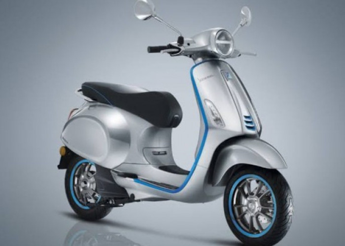 Vespa Elettrica 2026, Skuter Listrik Premium Kombinasikan Gaya Klasik dan Teknologi Masa Depan