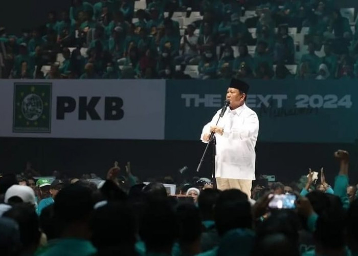 Prabowo Berpantun: Jika Ingin Indonesia Sejahtera dan Menang, Gerindra - PKB Harus Bersatu